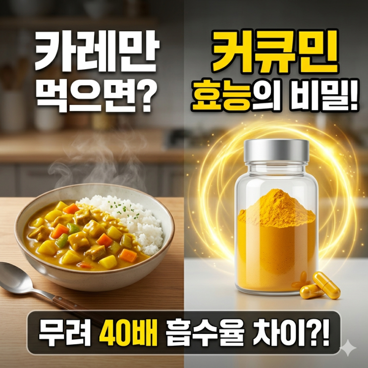  커큐민 효능 뜻, 카레만 많이 먹으면 정말 건강해질까?