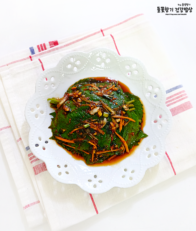 깻잎김치 레시피 깻잎 양념장