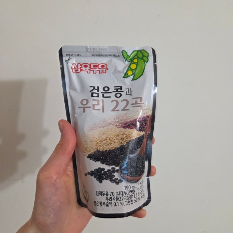 [리뷰] 삼육두유 검은콩과 우리 22곡 두유