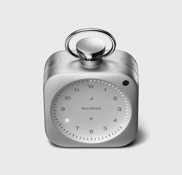  바늘 없는 시계가 침대 옆에 있다면 — BALMUDA The Clock