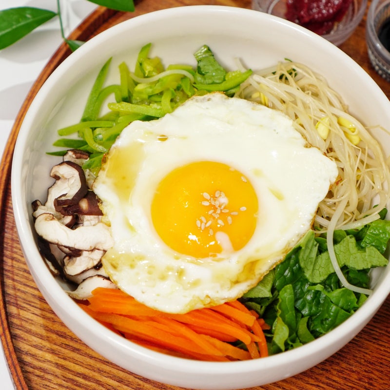 나물 비빔밥 만들기 만드는법 AMT 찜기 원팬 비빔밥 재료 점심 메뉴 추천
