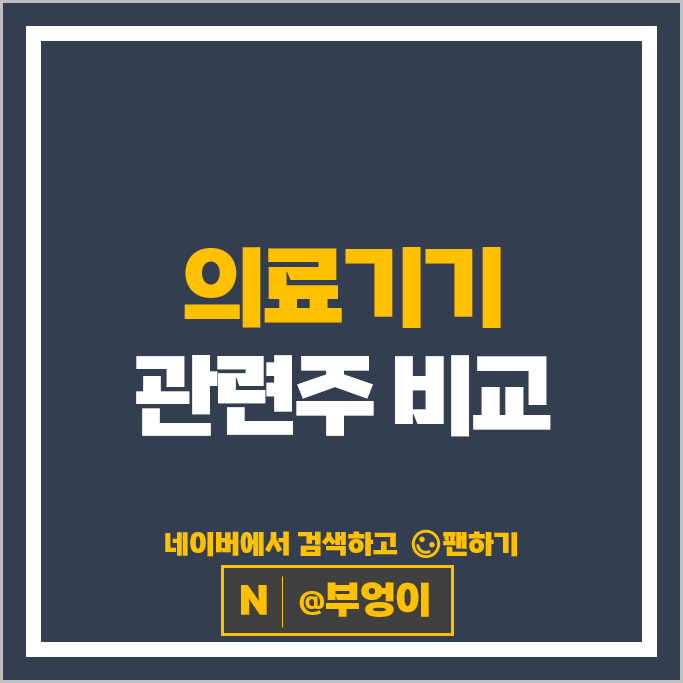 의료기기 관련주 바이오다인 네오펙트 오스테오닉 디알젬