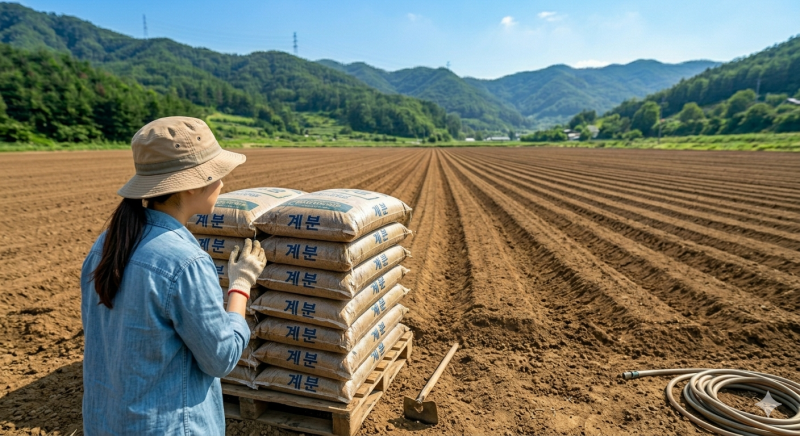 계분 퇴비 사용법 및 주의 사항