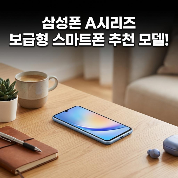  삼성폰 A시리즈 보급형 스마트폰 추천 모델 정리해봤어요