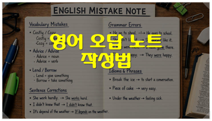  영어 1등급은 '이것'이 다르다! 지문이 통째로 씹어먹히는 영어 오답 노트 작성법