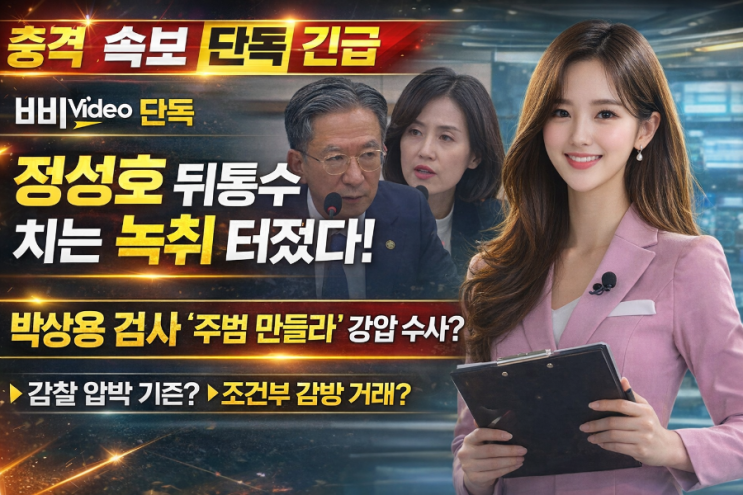 단독 공개) “<b>정성호</b> 진짜 심각합니다… ‘이재명 주범... 