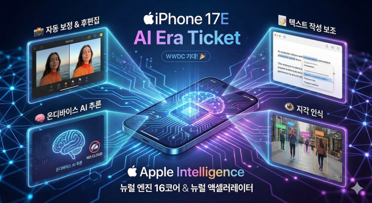  아이폰 17E 완벽 분석! 이 가격에 이 성능이라고요?