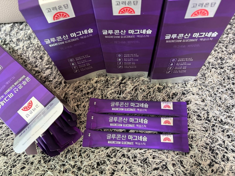 [고려은단] 고려은단 마그네슘 간편하게 들고다니면서 마시는 글루콘산 마그네슘 액상스틱 ....