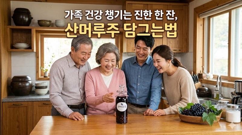 산머루주 담그는법, 초보자도 곰팡이 없이 완성하는 꿀팁 1가지