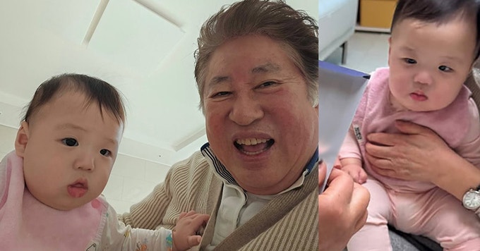 "목소리도 커서 아빠라 불러" 김용건, 39살 연하녀와 낳은 늦둥이 공개... 애정 폭발한 사생활 ....