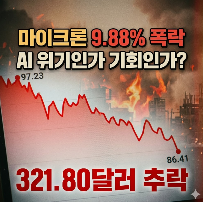 "나스닥 털썩" 마이크론 급락과 유가 100달러 돌파... 국내 반도체주 대응 전략