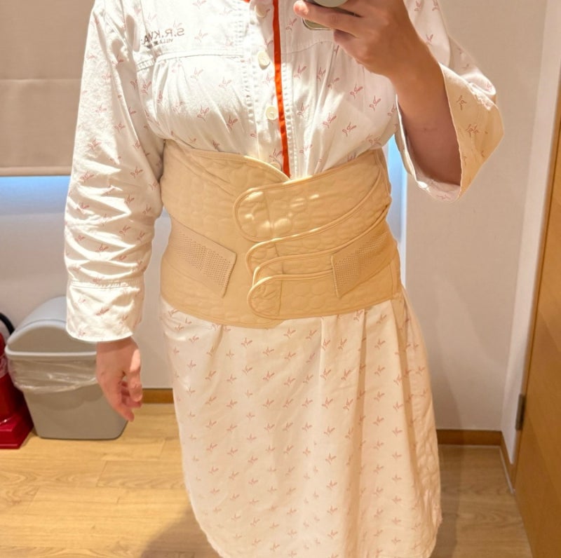 마문느 산후복대 제왕절개 산모 복대 XL 착용후기
