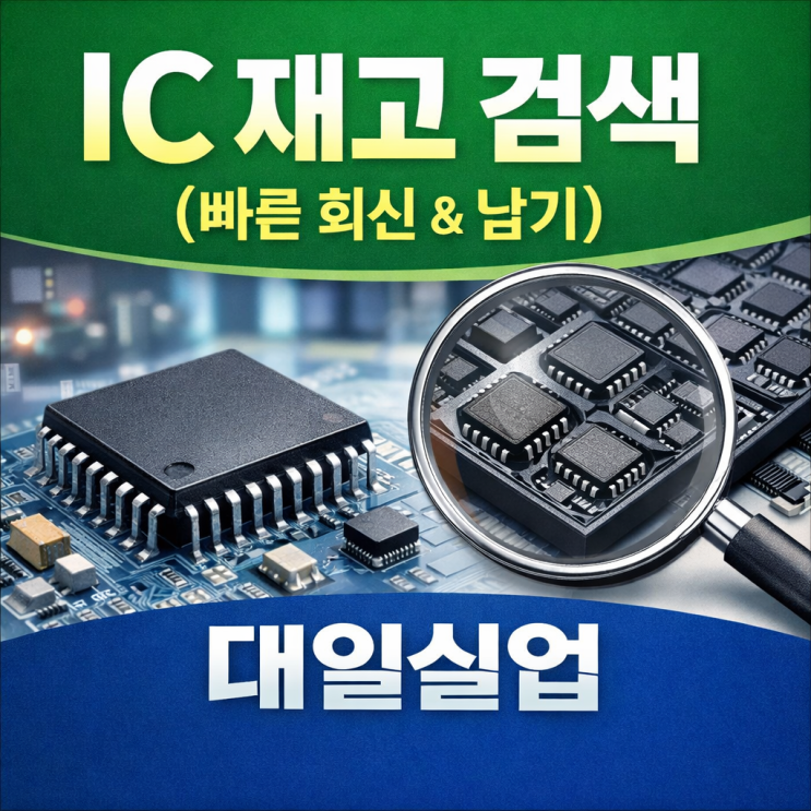  2026년 3월 마지막날 [빠른 전자부품 재고 검색]