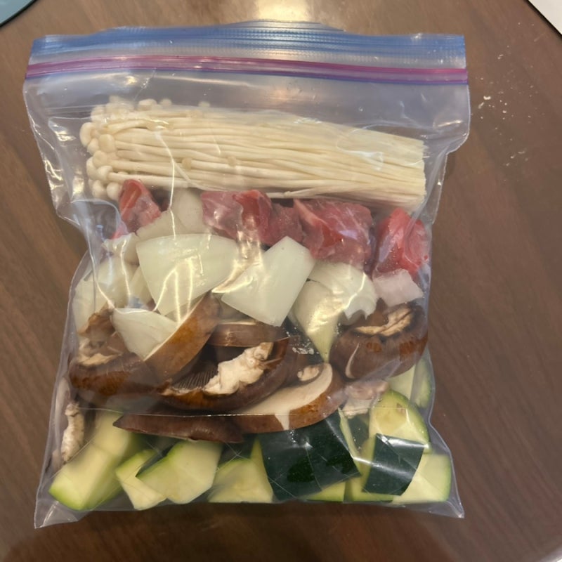 된장찌개 밀키트 만들기