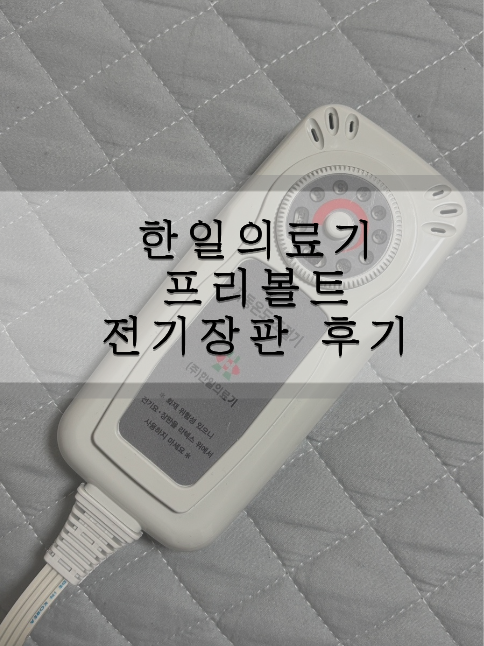 일본 겨울 대비 자취템 | 한일의료기 프리볼트 전기장판 이용후기