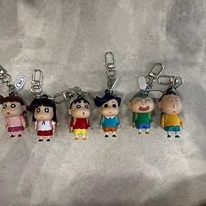 짱구 키링 추천! 떡잎유치원 책가방 피규어 키링 6종 세트 내돈내산 후기