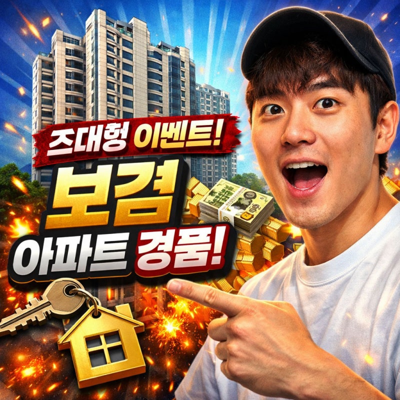 보겸 아파트 몇십억짜리가 공짜 입니다