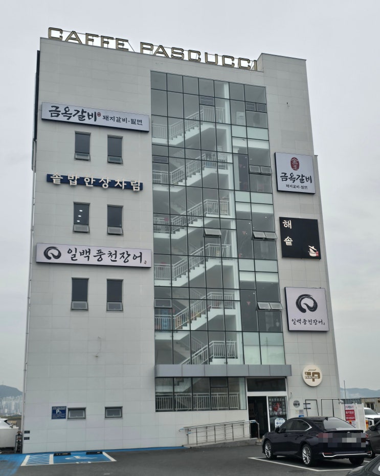  [미식의 기록] 부산 강서구 명지동 / 빗속의 벚꽃 드라이브, 그리고 정갈한 솥밥, 명지 해솥