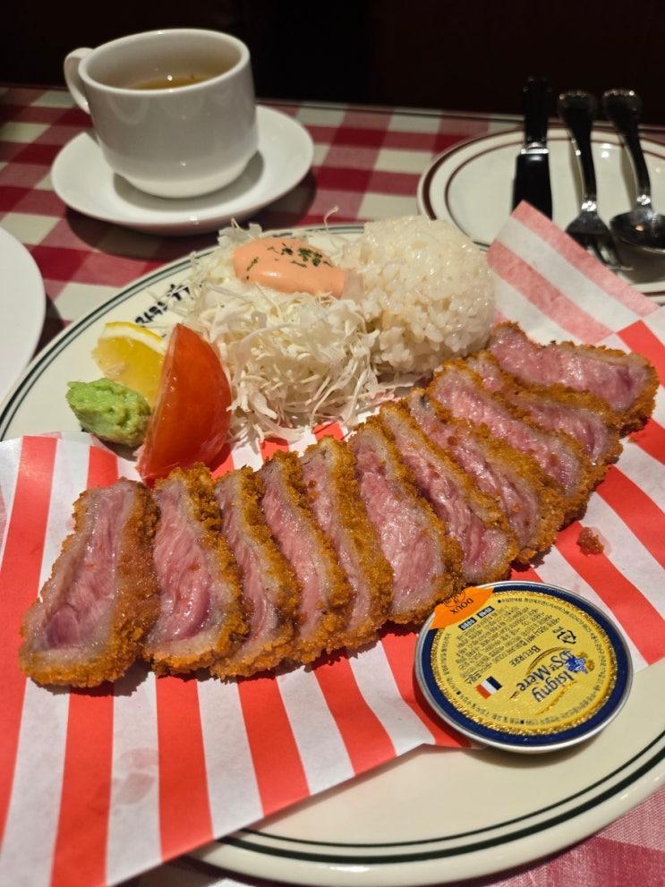  홍대입구역 가성비 규카츠 맛집 카츠스위스,  비주얼에 육즙까지 완벽했던 내돈내산 후기