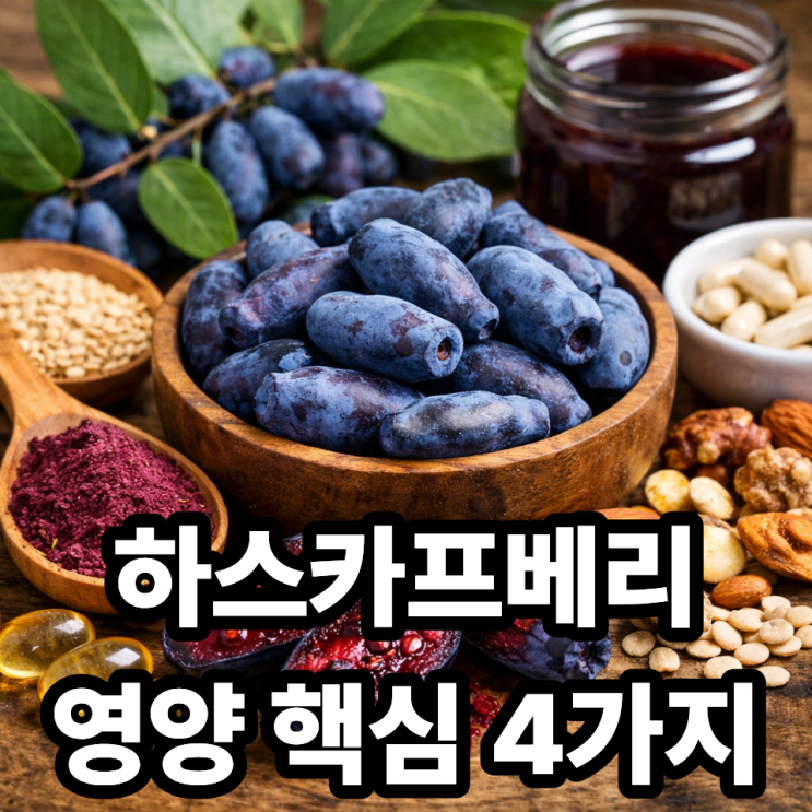  하스카프베리 영양성분 총정리  꼭 알아야 할 핵심 포인트