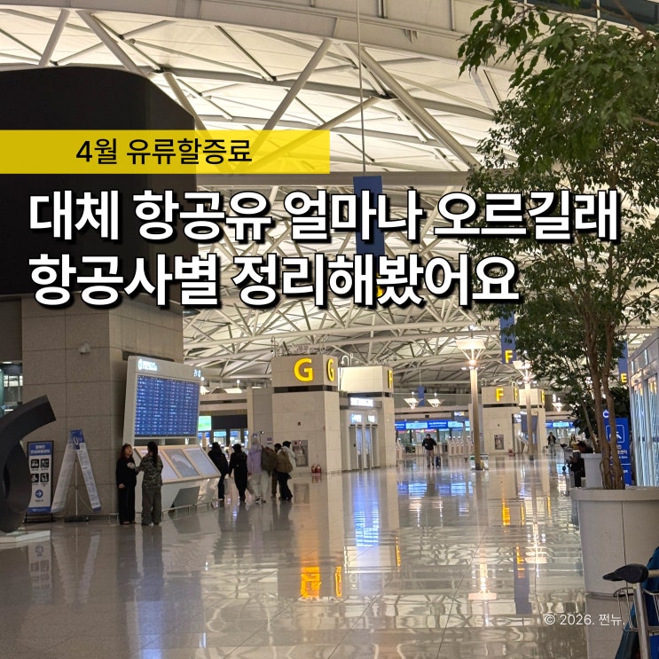  "가까워서 괜찮겠지?" 했는데.. 일본 베트남 4월 유류할증료도 3배 인상된대요