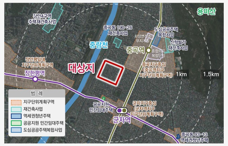  중곡동의 반란! 최고 35층 2,200세대 신속통합기획 확정… 광진구 대장주 바뀌나?