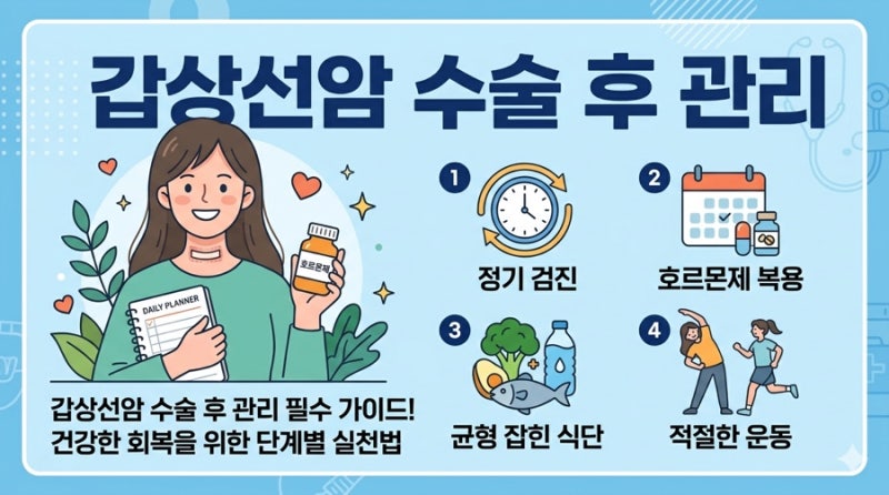갑상선암 수술 후 관리