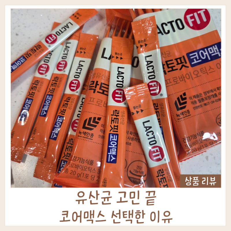 락토핏 코어맥스 후기│락토핏 골드·슬림·혈당케어 비교 후 선택한 이유