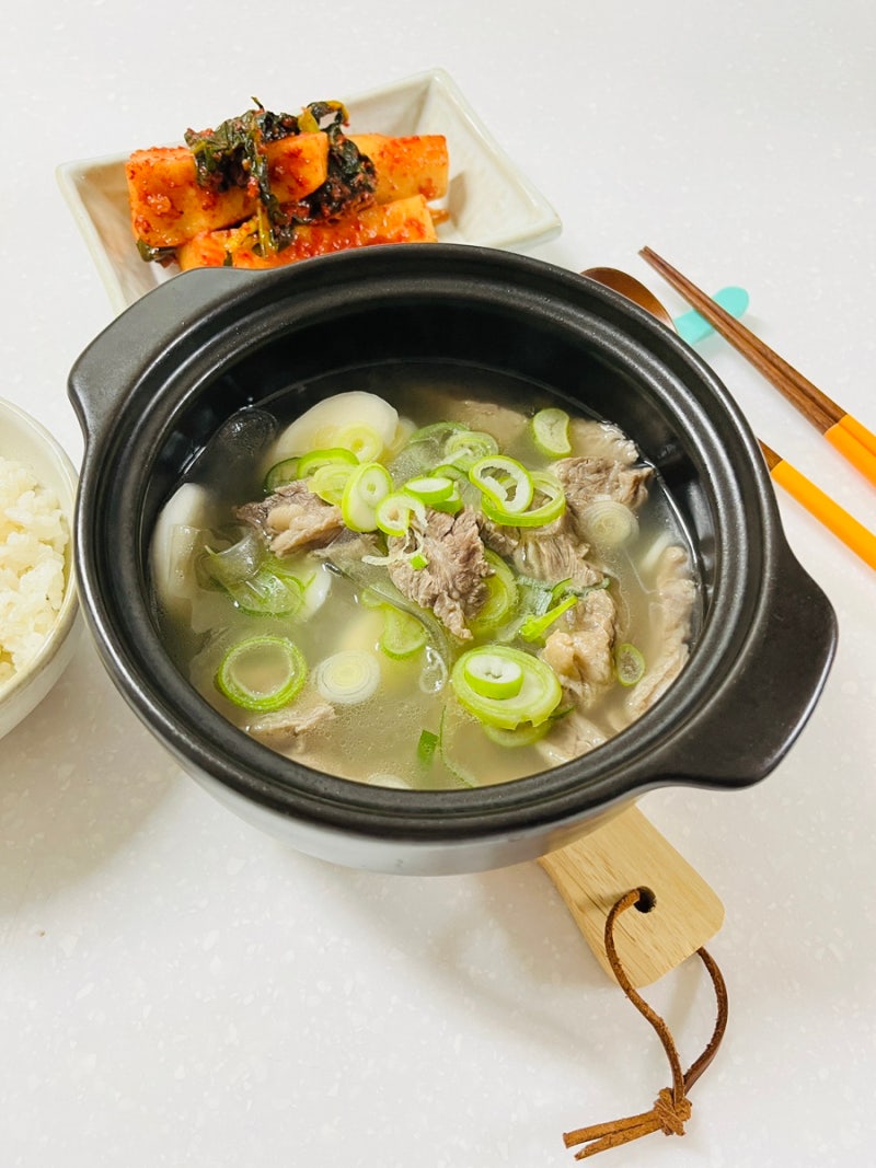 갈비살요리 빠르게 만드는 초간단 갈비탕 끓이는 법