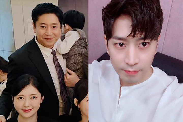 신화 에릭 맞아? 이민우 결혼식서 포착된 푸근한 아빠 근황