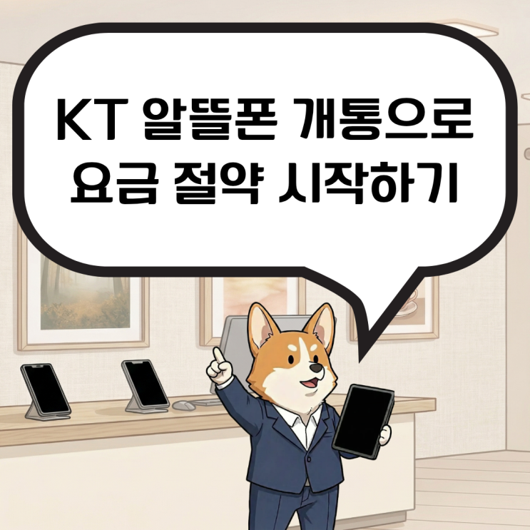  KT 알뜰폰 개통 요금 절약하고 네이버페이 쿠폰 혜택까지 챙기세요!