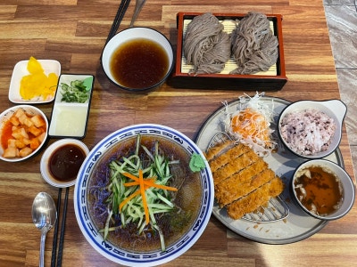 진주가좌동돈까스 맛집 하루, 경상대 앞 냉모밀 판모밀까지 완벽