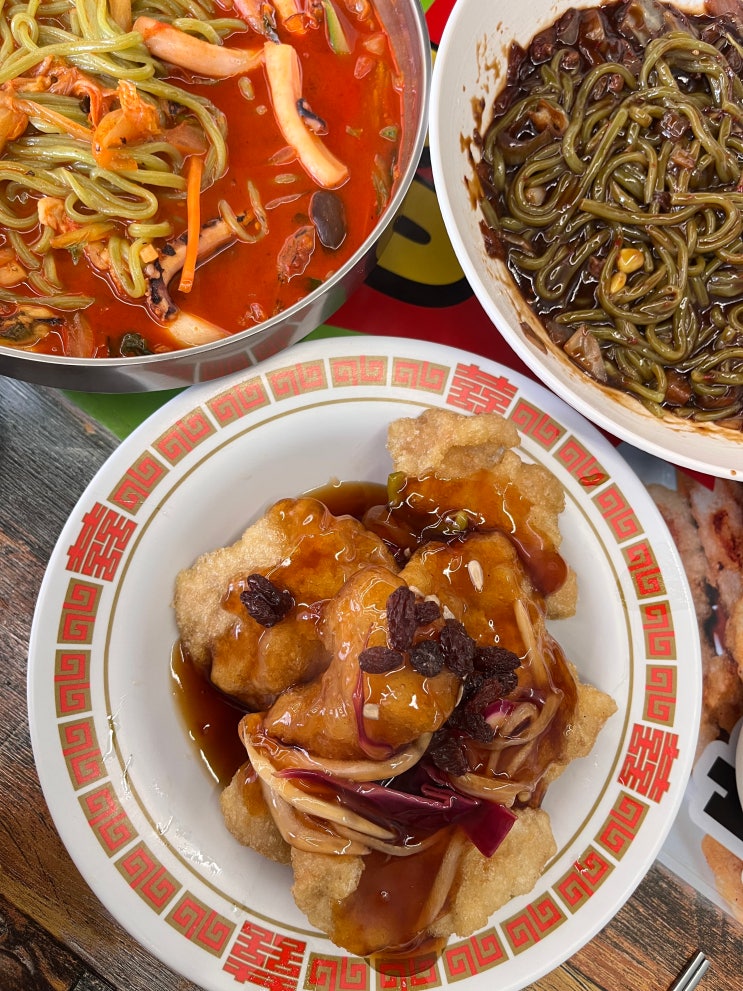  구미짬뽕맛집 인동 점심 중식당 아이랑 가족외식 추천 타이짬뽕
