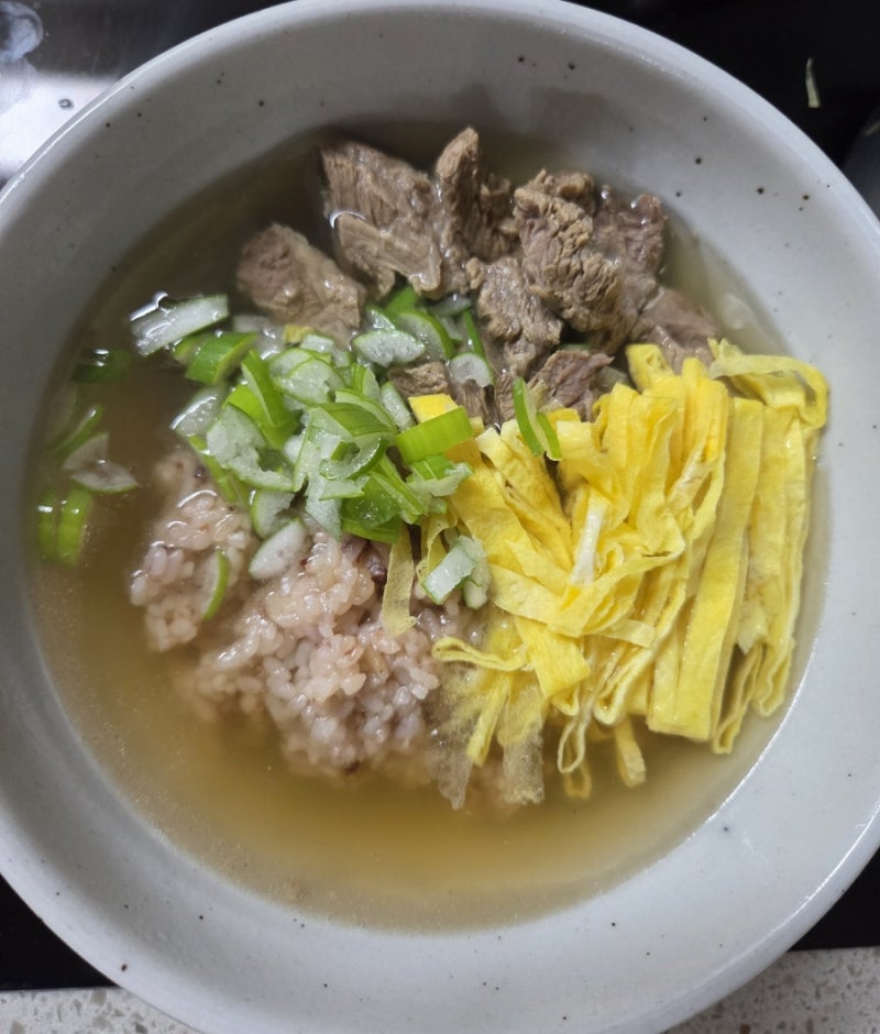 아빠표 갈비탕♂️ 코스트코갈비살로 갈비탕 만들기