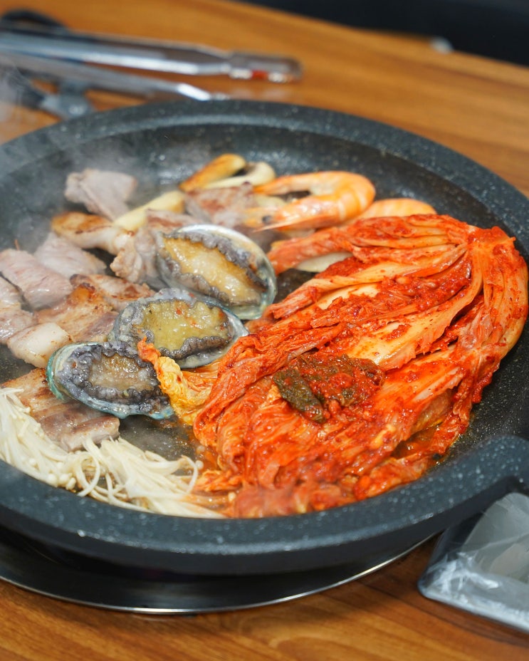  대전 중앙시장 맛집 '또또네' 삼겹살 + 산낙지 조합 로컬맛집