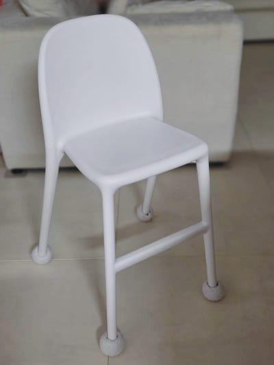 이케아 우르반 언제부터 쓸까? 식탁의자 높이, 실사용 후기