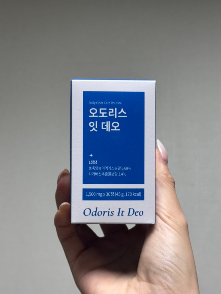  오도리스 잇 데오 후기 땀냄새 고민 줄어든 일상 기록