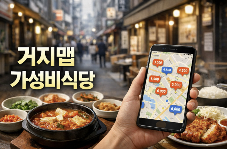  거지맵.com 진짜 가성비식당만 모았다? 어떻게 골라야 하는지 실전형 꿀팁만 알아보자!