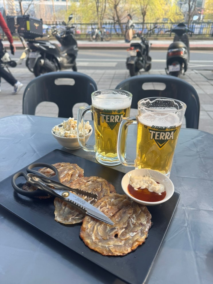  종각역 술집 청계천뷰 야장 야구 시청도 가능한 술집 청락