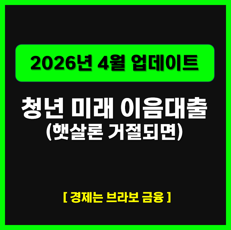 청년 미래이음 대출 신청방법 미취업·저신용 최대 500만원 후기