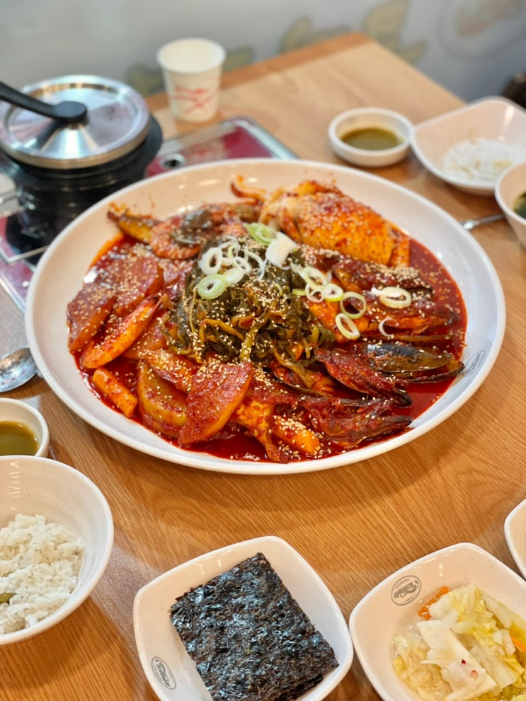  안양 관양동 수촌마을맛집 양념이 맛있는 마린보이코다리1번가