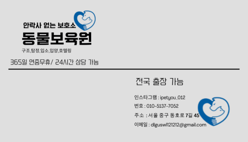 동물보육원 서울본부