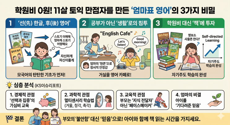  "영어 못하는 엄마가 해냈어요" 최연소 영어 천재의 반전 교육법