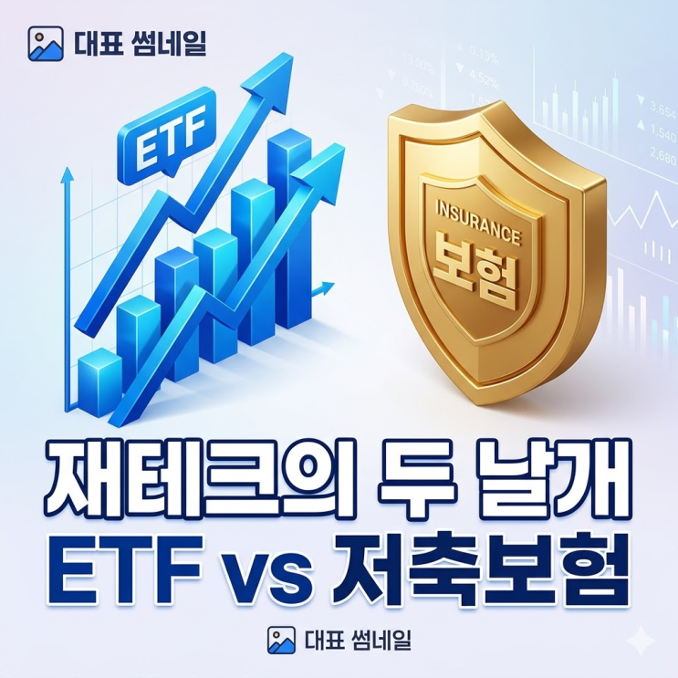  ETF 수익과 보험 환급률 차이점 분석: 당신의 자산을 불릴 최적의 재테크 선택지는?