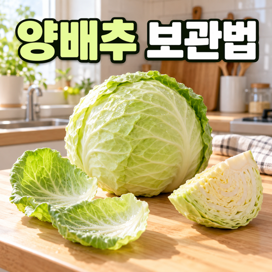 양배추 보관법, 심지보다 겉잎을 먼저 남겨야 하는 이유
