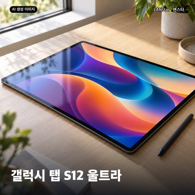갤럭시 탭 S12 울트라 가격 스펙 출시일 전작과 차이점은