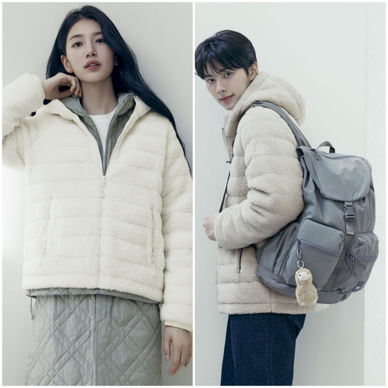 K2(케이투) 수지, 이채민 패딩 알파카파카 카야 다운 플리스 자켓 플리스 자켓 남자 패딩 추천