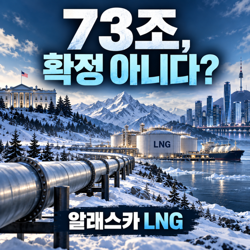 알래스카 LNG 73조 투자, 미국 발표와 한국 입장이 다른 이유