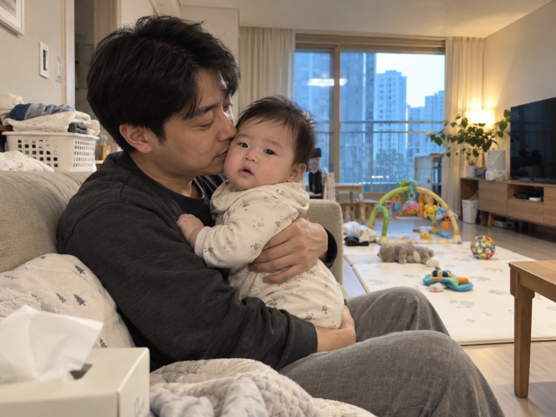 아기 코막힘 뚫는 법? 환절기 코막힘 집에서 확인할 것