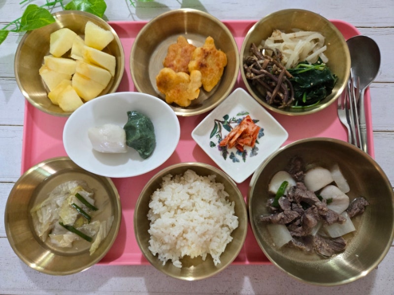 91세 어머님과 함께한 추석 명절 밥상 (송편과 맞춤 환자식) 담즙 배액관 유지 중 맞이한 추석....